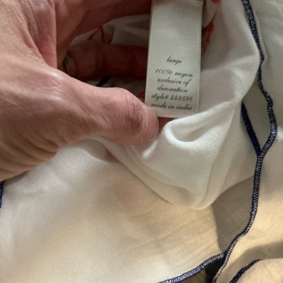 Alya embroidered & beaded peasant top - Picture 4 of 12